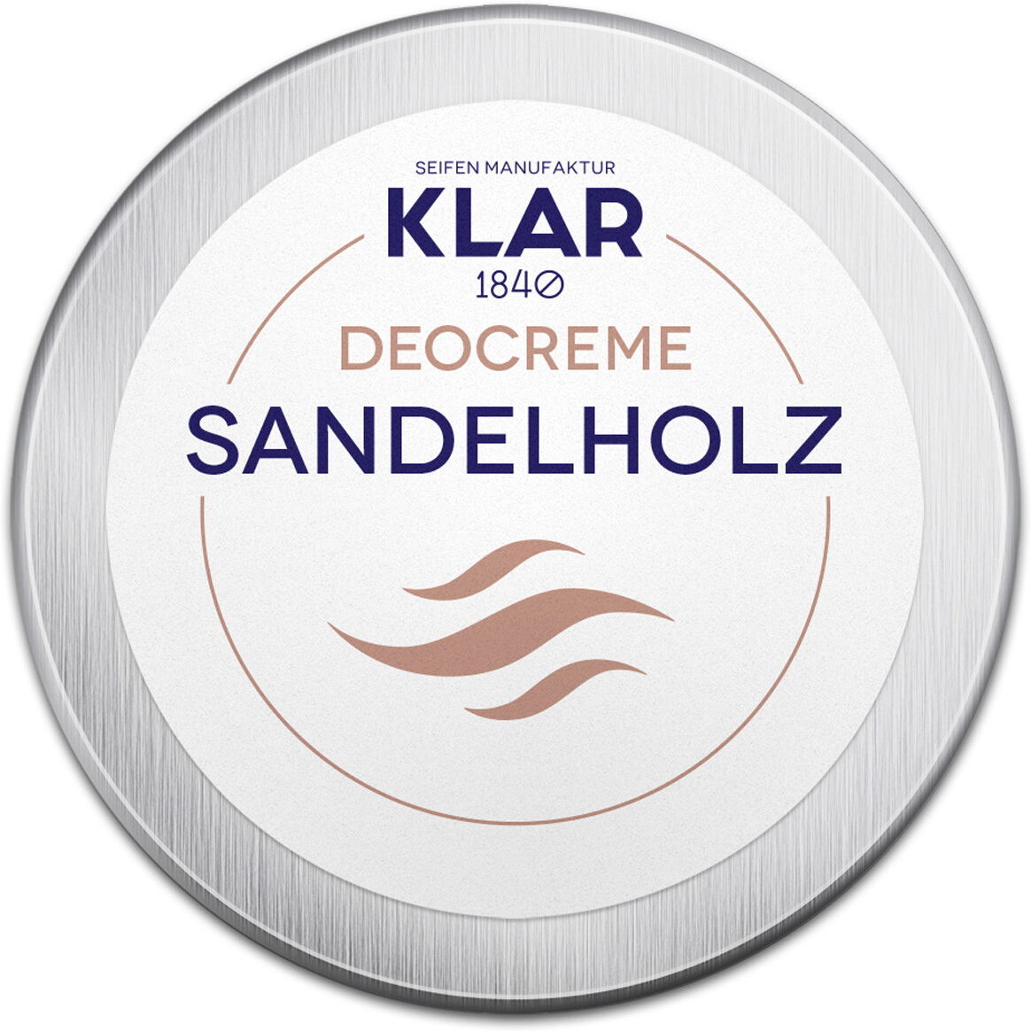65g KLAR Deocreme Sandelholz