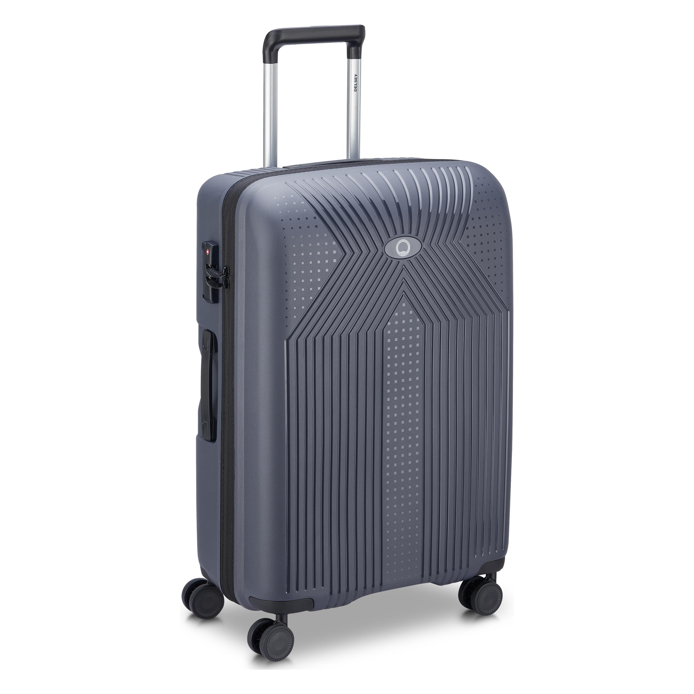 Carrefour 3219110509236 luggage Trolley Hard shell Black Acrylonitrile butadiene styrene (ABS) (3219110509236)