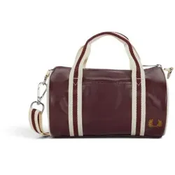 Fred Perry für Herren. L9256 Klassische Sporttasche in Mini-Größe, braun (OSFA), Lässig, Recyceltes Polyester, Nachhaltig