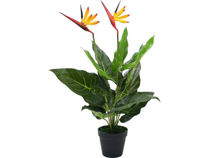 vidaXL - Kunstplant - paradijsvogelbloem - 66 - cm