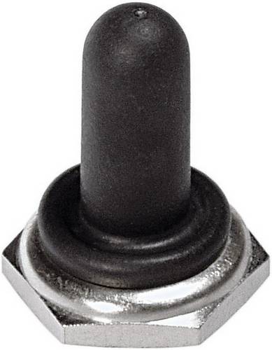 APEM N35111002 U1024 Dichtkappe Aufdruck-Motiv Ohne Schwarz, Schwarz 1 St.