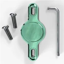 Muc-Off Secure Tag Halterung 2.0, Tracker Zubehör, Türkis