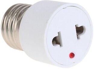 United Universal E27 Lamp Holder Adapter Secure Bulb Socket Converter For Standard Edison Screw Fixtures e27 To Socket