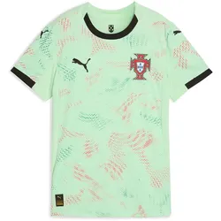 PUMA Portugal Frauenmannschaft Auswärtstrikot 2025 Damen 05 - fresh mint/puma black XS