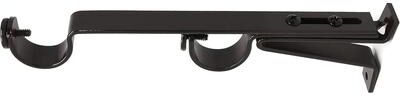 Urbanest "Long Double Drapery Curtain Window Rod Bracket Holder, Up to 1.25"" Rod , 2 Pieces"