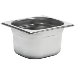Gastro M Edelstahl GN-Behälter 10cm GN1/6