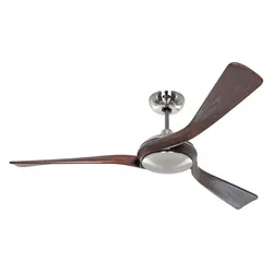 eco interior 140, ventilator aus satiniertem stahl ohne licht, casafan