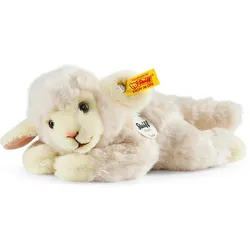 Steiff - Linda Lamm 22 wollweiss liegend - beige|weiß