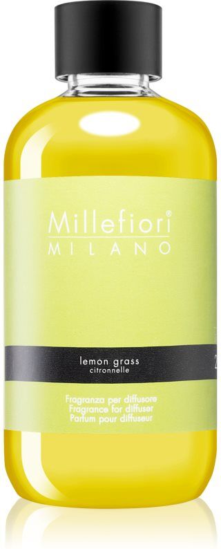 Millefiori Milano Lemon Grass recharge pour diffuseur d'huiles essentielles 250 ml