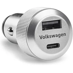 Volkswagen Adapter USB Ladeadapter USB-A USB-C Ladekabel abgeschirmt 000051443F