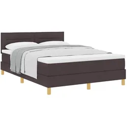 vidaXL, Boxspringbett, Qutenetta (Linien-Design) (140 x 200 cm)