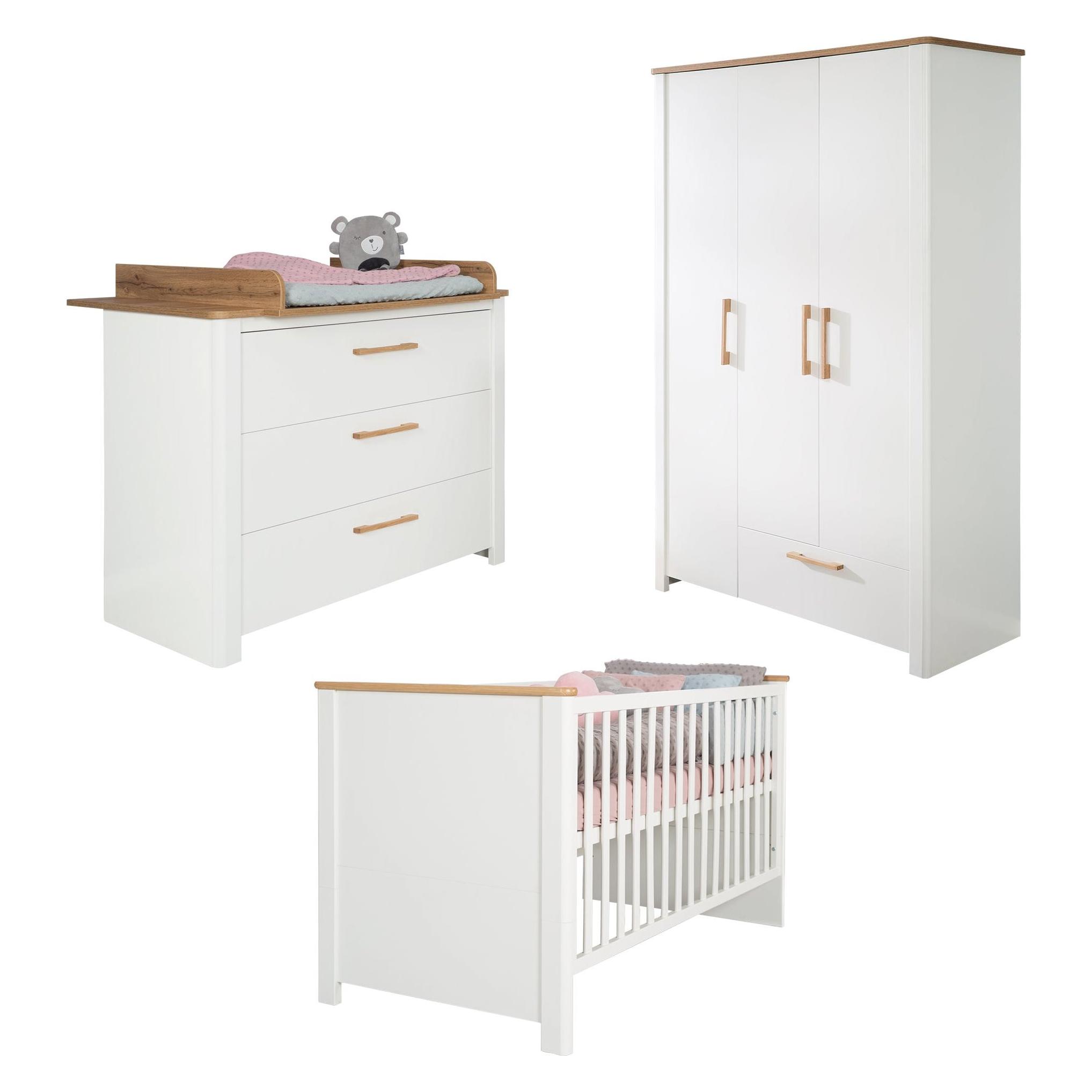 Roba Ava (Babybett, Kinderkleiderschrank, Wickelkommode) (1012830)