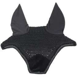 Fliegenmütze KY Wellington Velvet Pearls black WB
