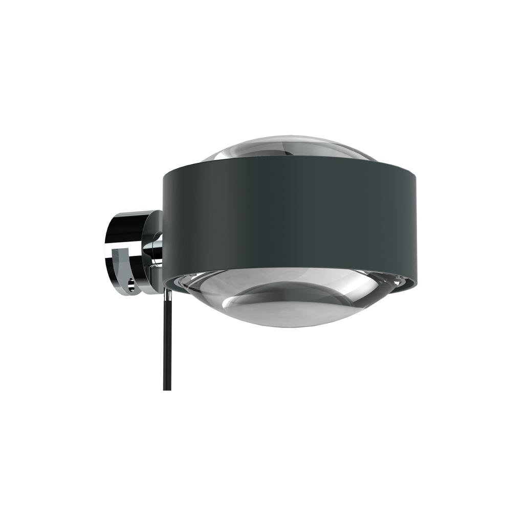 Top Light Puk Maxx Fix + Spiegelklemmleuchte (anthrazit matt-chrom, Linse klar /... anthrazit matt-chrom | Linse klar / Linse klar | Standard-Fassung 2-308032-H-23+2x2-3036