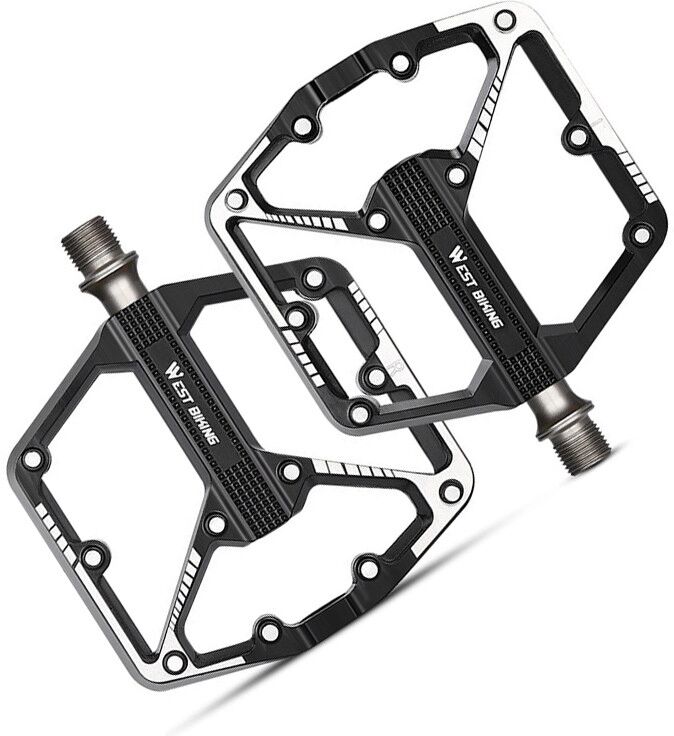 INF 3-Lager Mountainbike-Pedale (Paar) — Aluminiumlegierung mit Molybdänstahlachse für geschmeidige stabile Rotation
