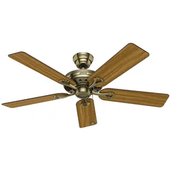 Hunter Deckenventilator Savoy Messing antik 132