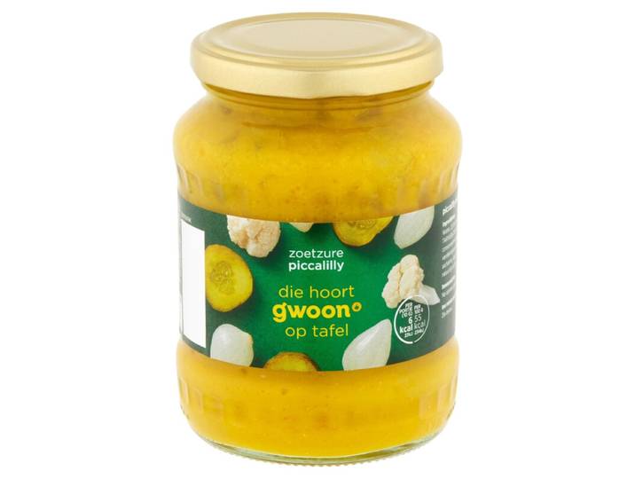 G'woon Zoet En Zuur Piccalilly - 330 g