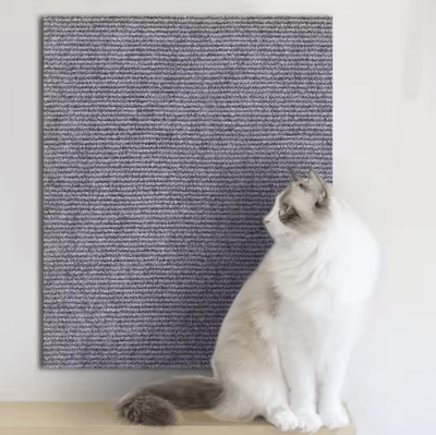 Inspire Curations ScratchShield Self Adhesive Cat Scratch Protector Mat gray 30x200cm