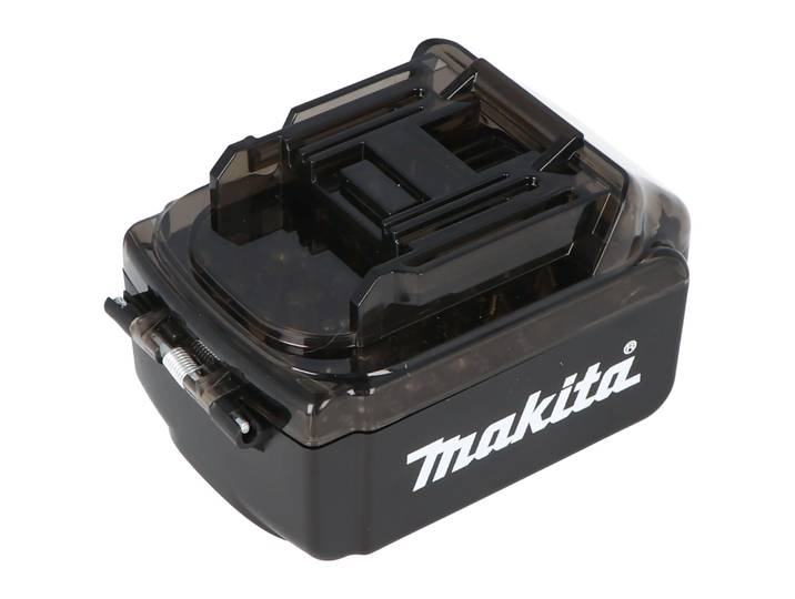 Originele Makita bitbox in batterij-uitvoering, schroevendraaierbitset incl. Bithouder 1/4, bitbox g