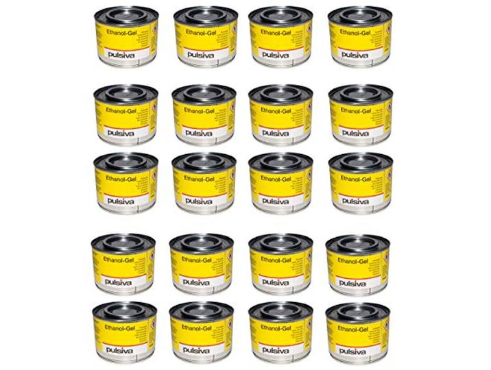40x 200g Dosen Brennpaste Chafing Dish Speisewärmer Warmhaltebehälter Ethanol