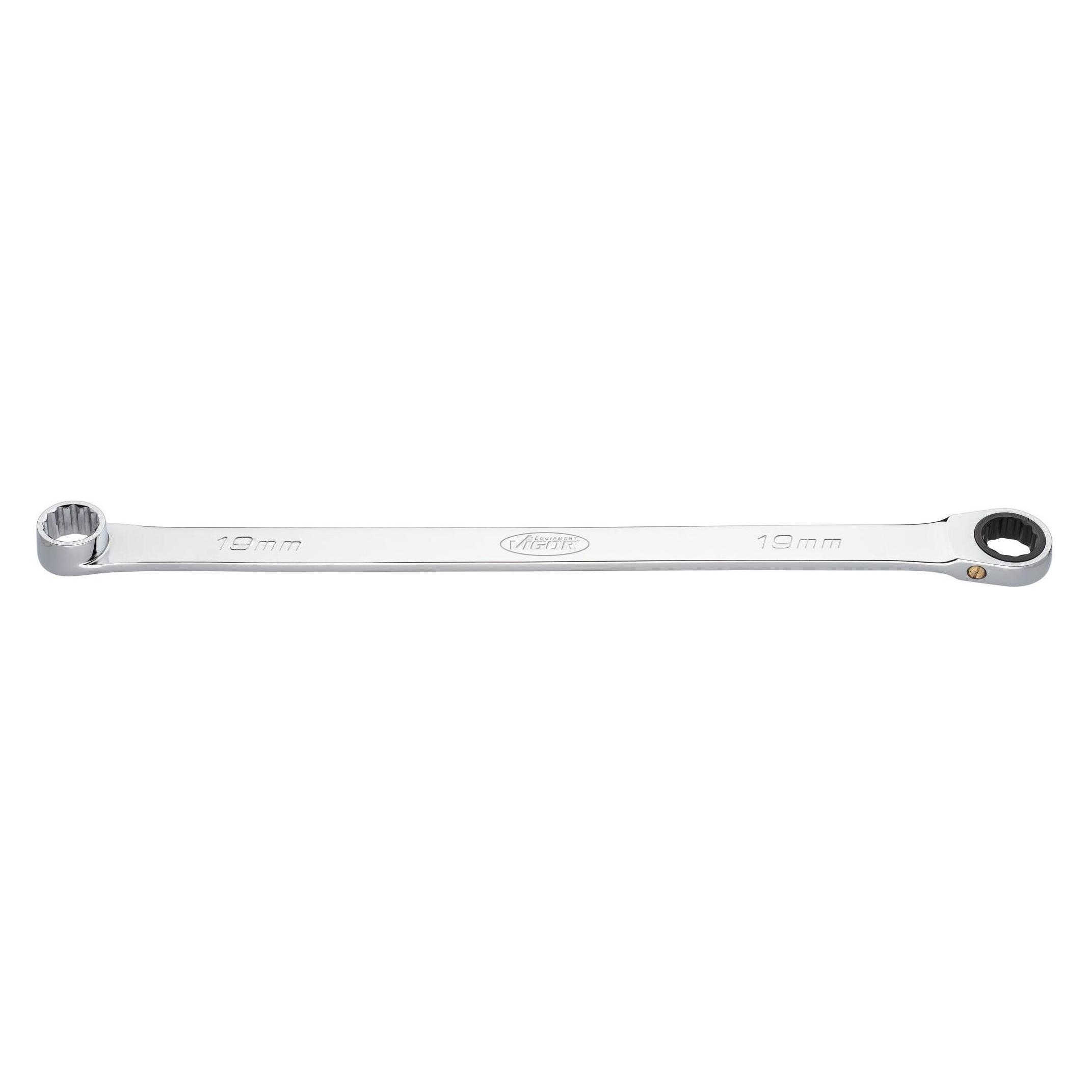 Vigor Ratschen-Ringschlüssel . extra lang V7031-19 SW 19 mm (19 mm) (V7031-19)