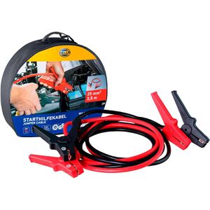 Hella Starthilfekabel 8KS 236 688-001, 3,5 m, für PKW & Dieselmotor, 12V/24V, 350A, 25mm²