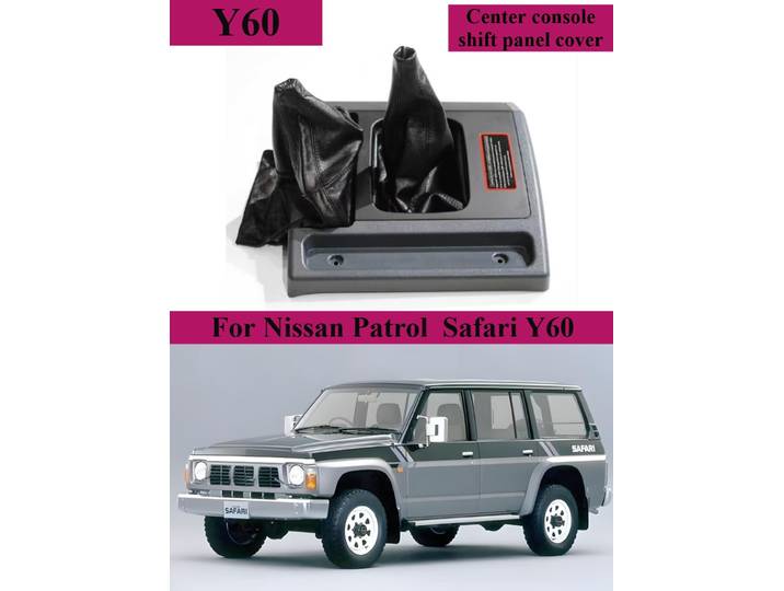 Pour Nissan Patrol Safari Y60, cache du panneau de commande de la console centrale K1378132J00A-C, nouveau cache décoratif du panneau de commande de la transmission K137