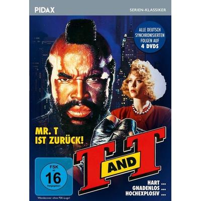 T and T - Mr. T ist zurück! / Alle deutsch synchronisierten Folgen der Krimiserie mit Mr. T (Pidax Serien-Klassiker) [ 4 DVDs], DVD
