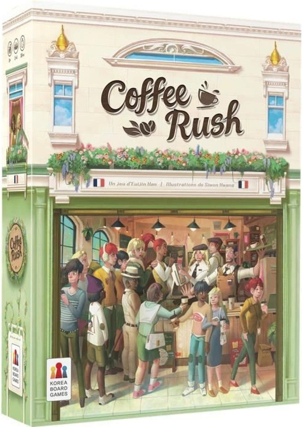 Coffee Rush Management Game van Asmodee voor 2 of meer spelers