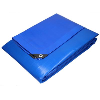 ECD Germany Abdeckplane mit Ösen 8x10 m 260g/m² Blau aus Polyethylen
