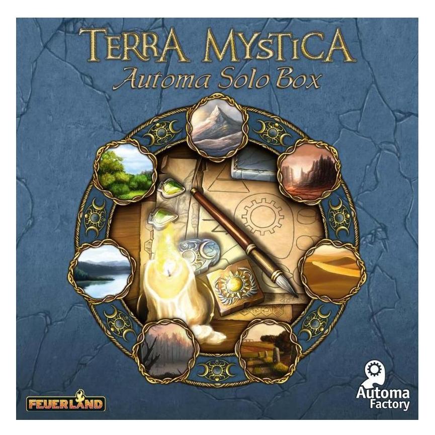 Feuerland FEU31008 - Terra Mystica: Terra Mystica Automa Solo Box (DE-Erweiterung) (Deutsch, 1 - 5 Spieler) (FEU31008)