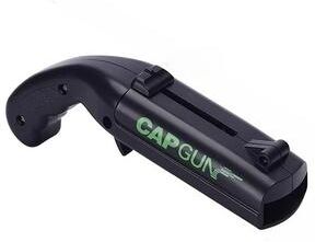 Inspire Daily Merch Funny Cap Gun Bottle Opener For Men Perfect For Home Bars & Parties black