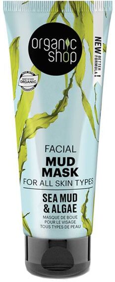 ORGANIC SHOP Algae & Sea Mud Facial Mud Mask 75ml
