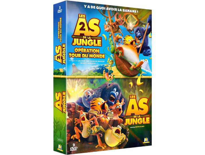 Les As de la jungle + Les As de la jungle 2 : Opération tour du Monde