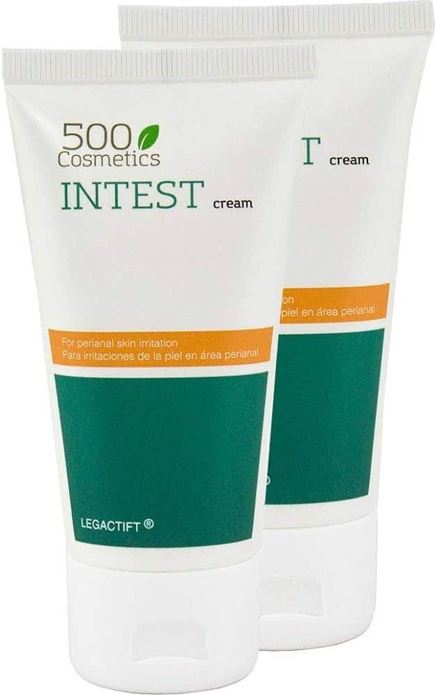 500 COSMETICS Intest Cream Crema para Hemorroides 2 X100 ml