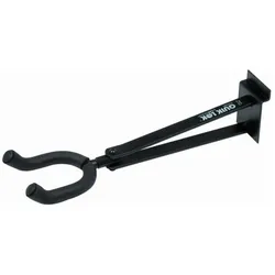 Quik Lok SBG/14L Slatwall Gitarren- und Bassgitarrenständer (Bass, Gitarre), Instrumentenständer + Halter, Schwarz