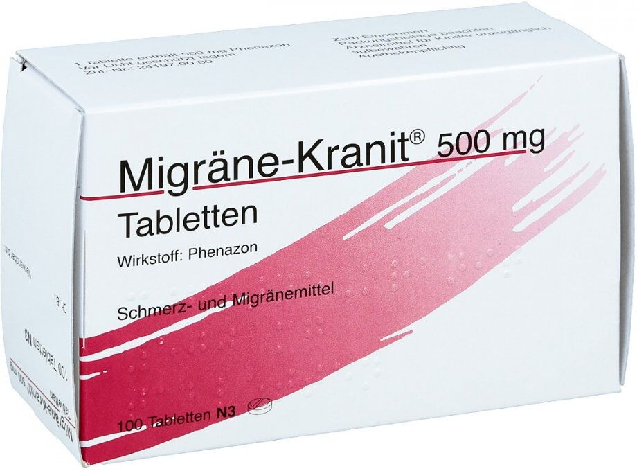 Migräne-Kranit 500mg