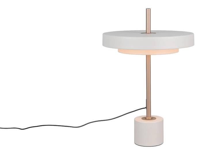 Trio - Tischlampe KEATON - Grau - 30x30x45.5 cm