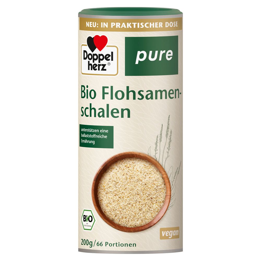 Doppelherz Bio Flohsamenschalen pure Pulver 200 g