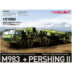 Modelcollect USA M983 Hemtt Tractor With Pershing II Missile Erector Launcher new Ver.