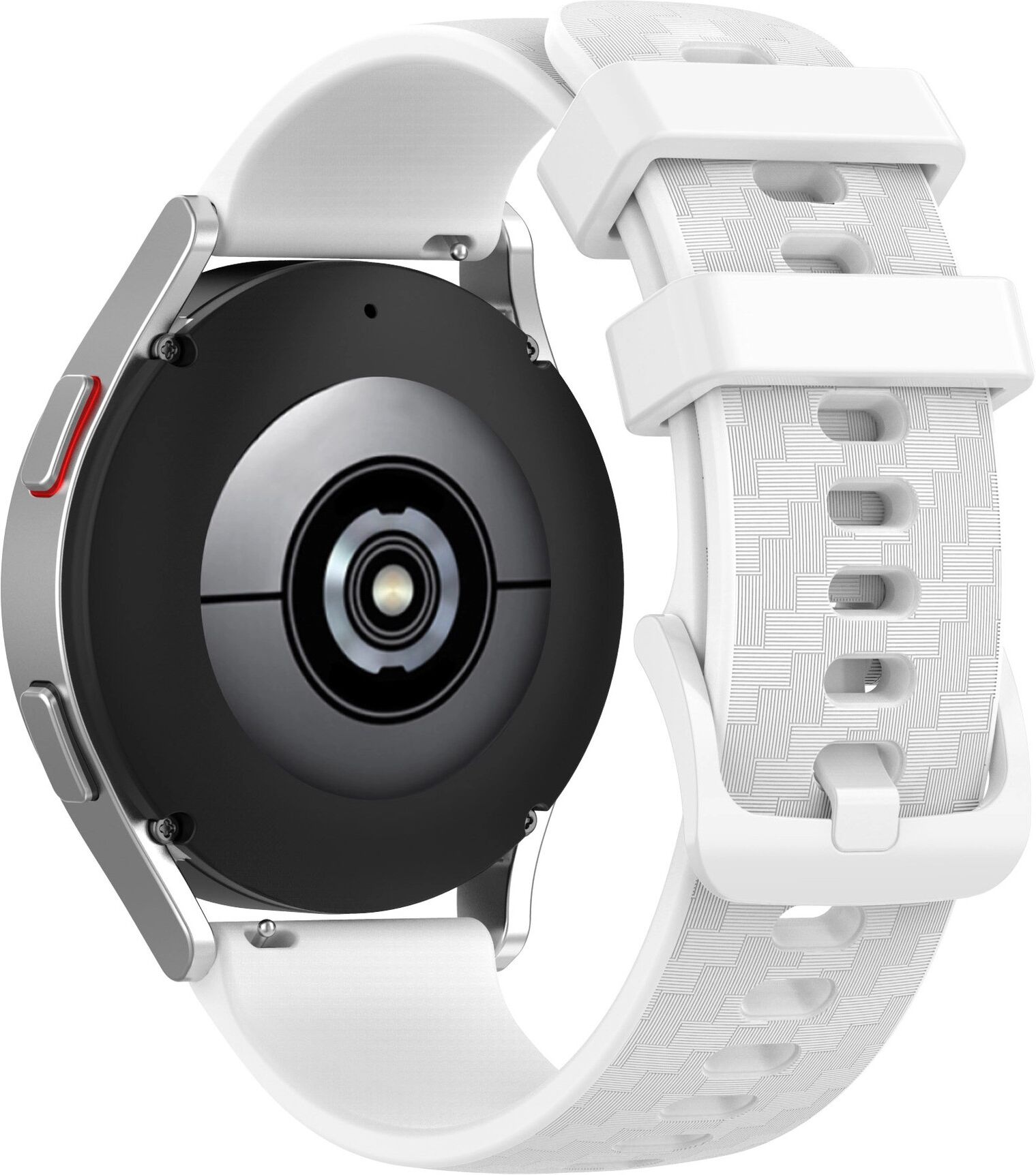 INF Silikon-Uhrenarmband kompatibel mit Garmin Vivoactive 3 und Garmin Venu, bunt, wasserbeständig und verstellbar Weiß