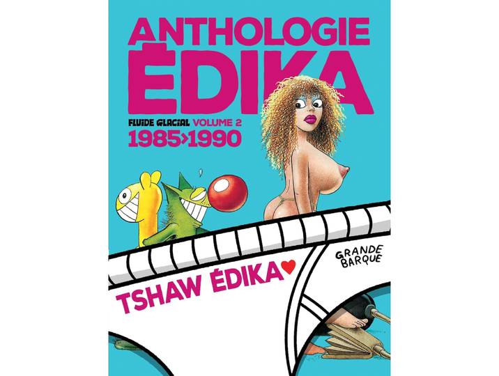 Édika - Anthologie volume 2 - Jaquette Tshaw Édika (BD)