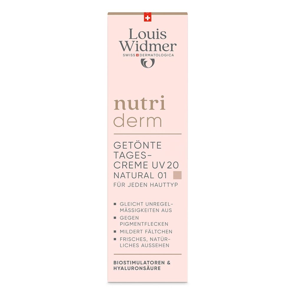 LOUIS WIDMER GmbH Louis Widmer nutriderm Getönte Tagescreme UV 20 - Natural 01 18442075