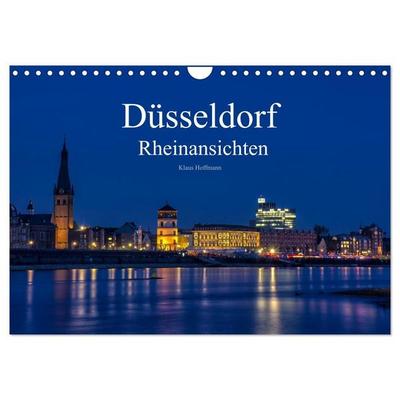 Düsseldorf - Rheinansichten (Wandkalender 2027 DIN A4 quer), CALVENDO Monatskalender