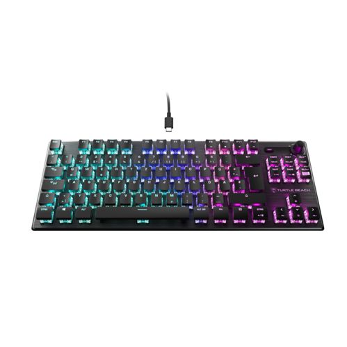 Turtle Beach Vulcan TKL AIMO Gaming-Tastatur, Red Switch