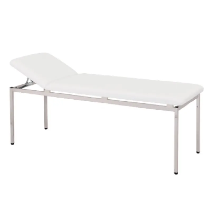 SCHMITZ medical GmbH SCHMITZ varimed Untersuchungsliege 650 x 1950 x 50 mm, Gestell RAL 9002 mit Papierrollenhalter Polsterfarbe Weiß 53 Classic 211.1080.0-53-9002