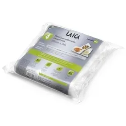 Laica 4 VACUUM PRESERVATION ROLLS 20x600 CM VT3513, Lebensmittelverpackung, Transparent