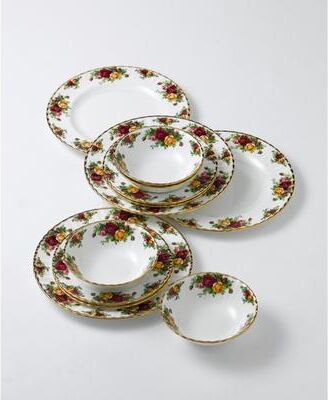 Royal Albert Old Country Roses Dinnerware Set, 12 Pieces