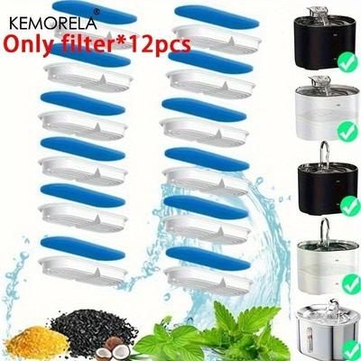 Uplift Picks Activated Carbon Cat Water Dispenser Filters 8 Or 12 Pack For Fresher Pet Drinking Water 12 Pcs
