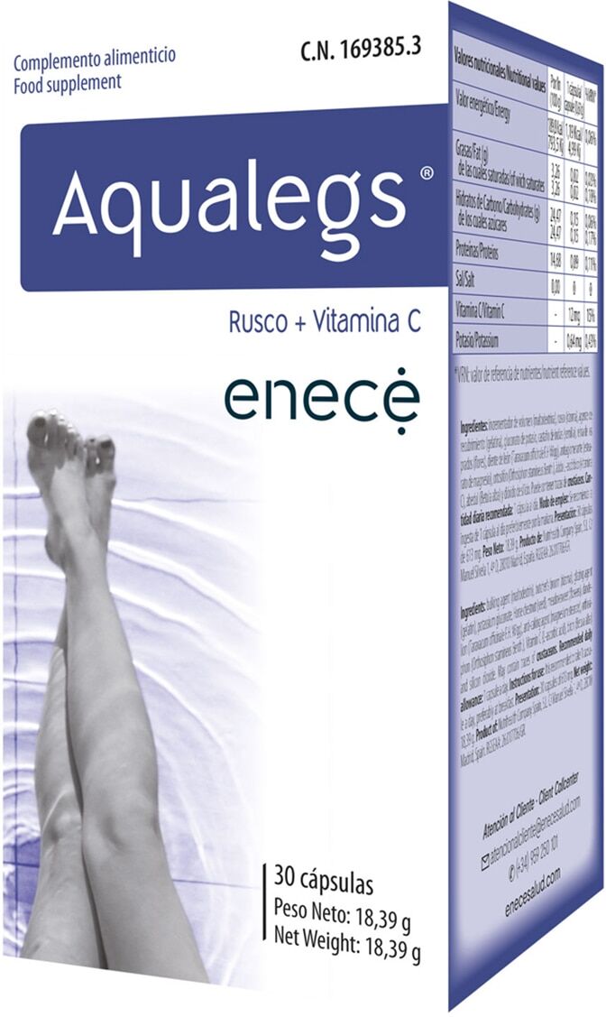 Enecé Cápsulas Aqualegs .